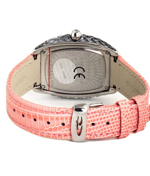 Chronotech Multicolor Leather Dress Watch