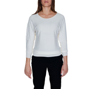 Camiseta y tops de viscosa blanca Guess