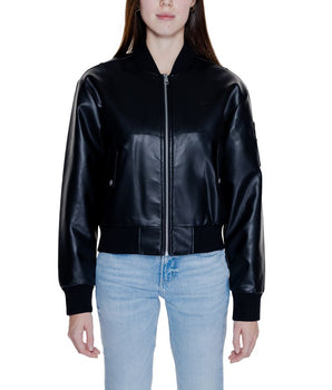 Calvin Klein Jeans Black Polyethylene Bomber