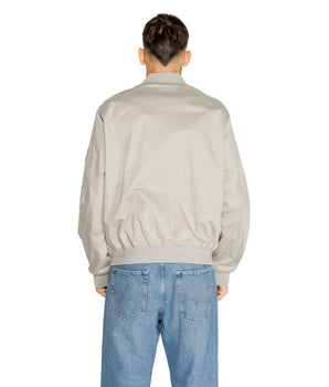 Calvin Klein Gray Organic Cotton Bomber