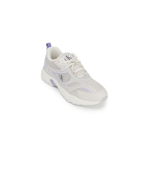 Calvin Klein Jeans Purple Leather Athletic Sneakers