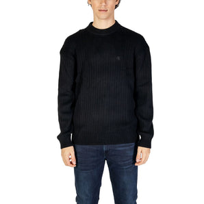 Suéter de algodón negro de Calvin Klein Jeans
