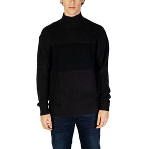 Suéter de algodón negro de Calvin Klein Jeans