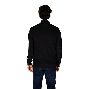 Suéter de algodón negro de Calvin Klein Jeans
