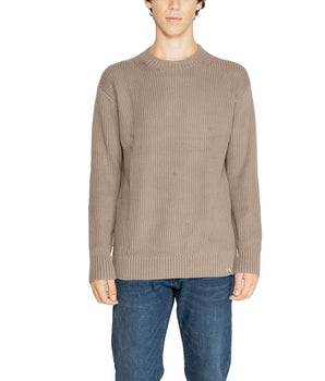 Calvin Klein Jeans Brown Organic Cotton Sweatshirt