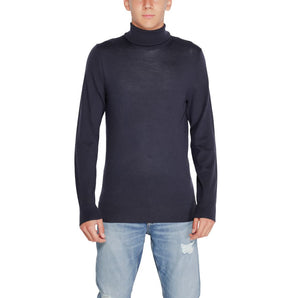 Suéter de lana azul de Calvin Klein
