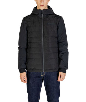 Calvin Klein Black Recycled Polyester Shell Jacket