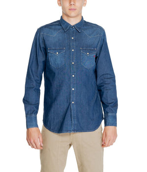 Replay Blue Denim Shirt