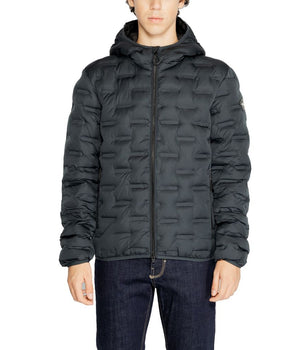 Replay Blue Polyester Jackets &amp; Coat