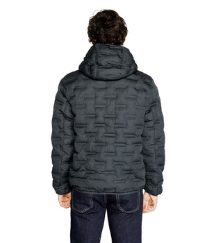 Replay Blue Polyester Jackets &amp; Coat