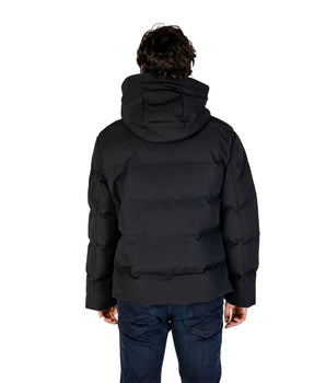 Replay Black Polyamide Jackets &amp; Coat