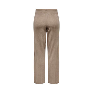 Only Beige Acrylic Jeans &amp; Pant