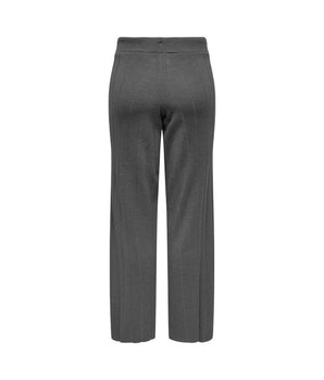 Only Gray Marabou Casual Pants
