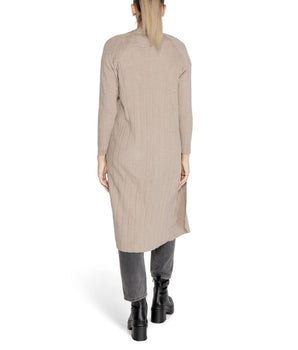 Only Beige Marabou Cardigan