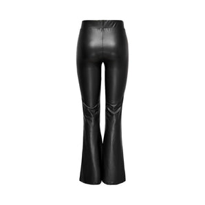 Only Black Polyester Jeans &amp; Pant