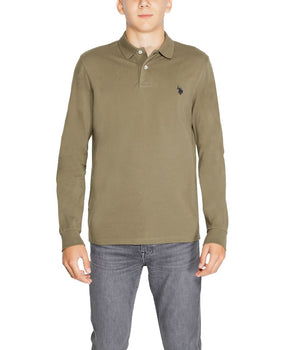 U.S. POLO ASSN. Green Cotton Long Sleeve T-Shirt