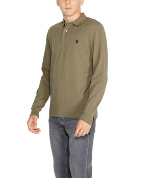 U.S. POLO ASSN. Green Cotton Long Sleeve T-Shirt
