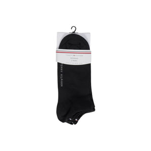 Tommy Hilfiger Black Cotton Sock