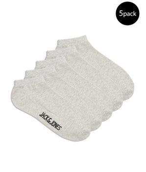 Jack Jones Gray Cotton Socks