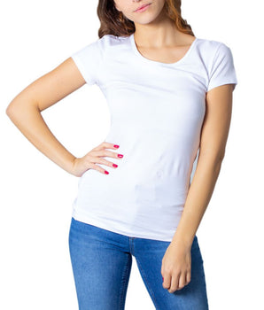 Only White Cotton T-Shirt