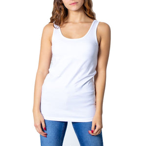 Only White Cotton Tops &amp; T-Shirts