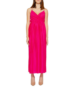 Only Multicolor Polyester Long Dress