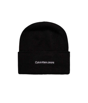 Calvin Klein Jeans Black Cotton Cap (Baseball Hat)