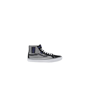 Vans Black And White Leather Sneaker Vans 