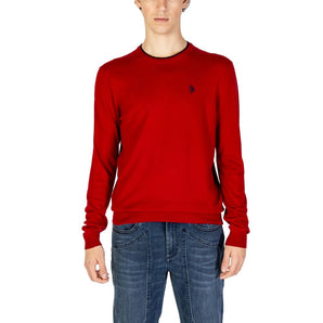 US POLO ASSN. Red Viscose Sweater