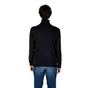 US POLO ASSN. black cotton sweater