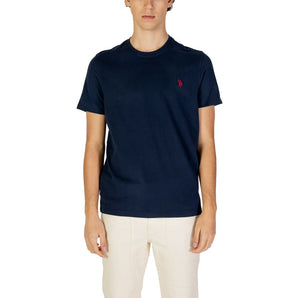 US POLO ASSN. Blue Cotton T-Shirt