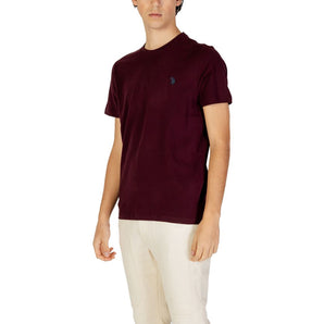 US POLO ASSN. Bordeaux Cotton T-Shirt