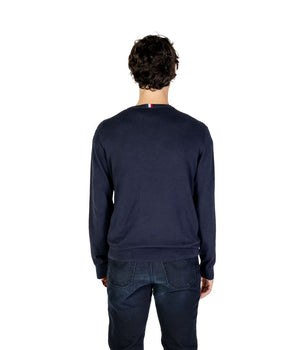 US POLO ASSN. Blue Cotton Cashmere Sweater