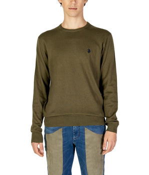 US POLO ASSN. Green Cotton Sweatshirt