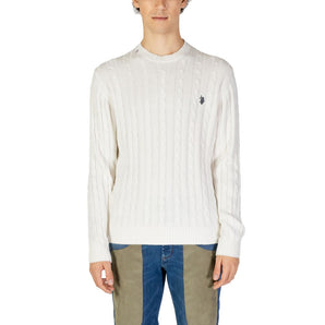 US POLO ASSN. White Cotton Sweater