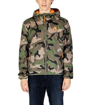 U.S. POLO ASSN. Green Polyamide Shell Jacket