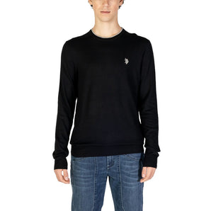 US POLO ASSN. Black Viscose Sweater