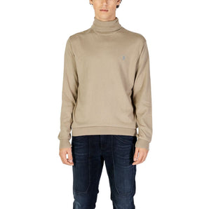 US POLO ASSN. Beige Cotton Sweater