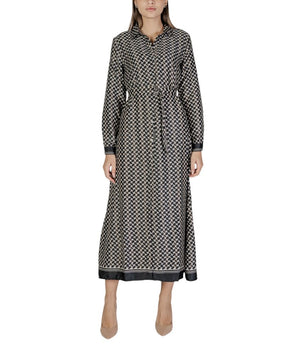 Only Black Recycled Polyester Long Dress