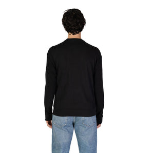 Suéter de algodón negro de Calvin Klein Jeans