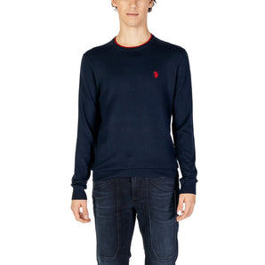 US POLO ASSN. Blue Viscose Sweater