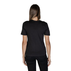 Only Black Cotton Tops &amp; T-Shirts