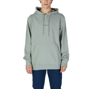 Suéter de algodón verde de Calvin Klein Jeans