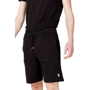 US POLO ASSN. Black Cotton Short