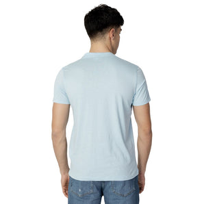 US POLO ASSN. Blue Cotton T-Shirt