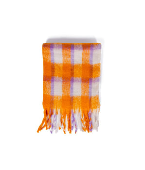 Only Orange Polyester Scarf