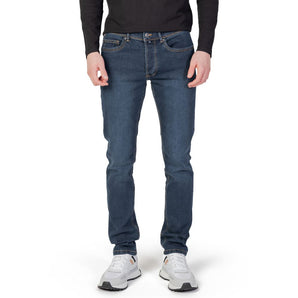 US POLO ASSN. Blue Cotton Jeans &amp; Pant