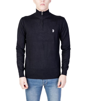U.S. POLO ASSN. Black Cotton Sweatshirt