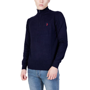 US POLO ASSN. Blue Cotton Sweater