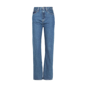 Calvin Klein Jeans Light Blue Cotton Jeans &amp; Pant